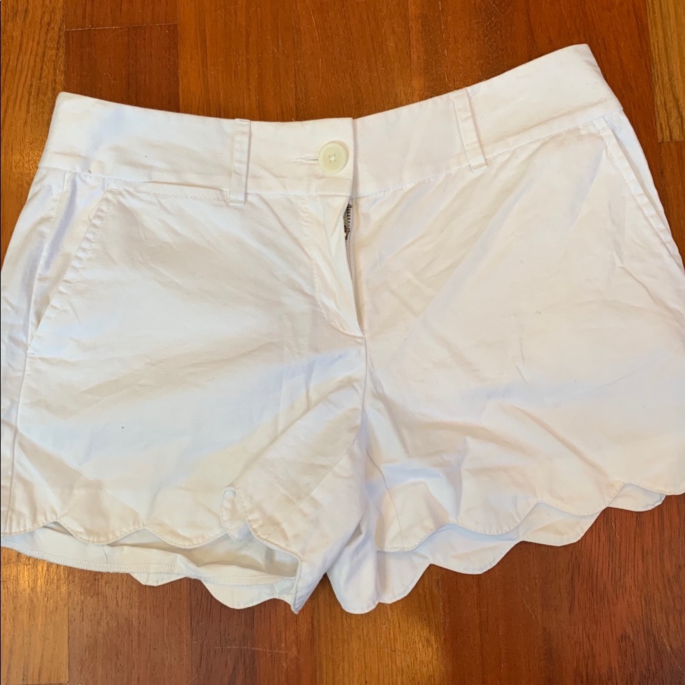 Loft white shorts